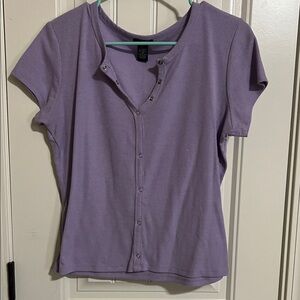 Rue21 Lavender Button-Down Shirt